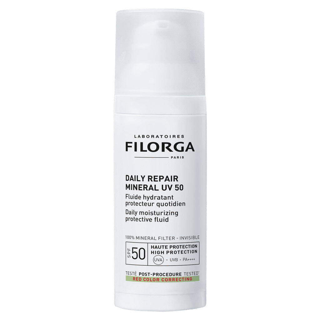 Mineral sunscreen
FILORGA
Daily Repair Mineral Moisturizing Protective Fluid
High Protection